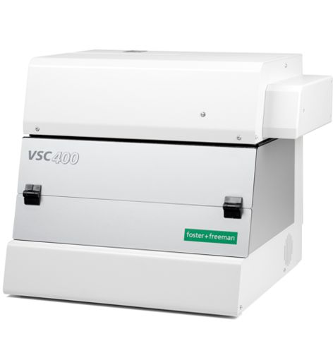 Video Espectro Comparador VSC 400 para el análisis de documentos y el análisis de firmas